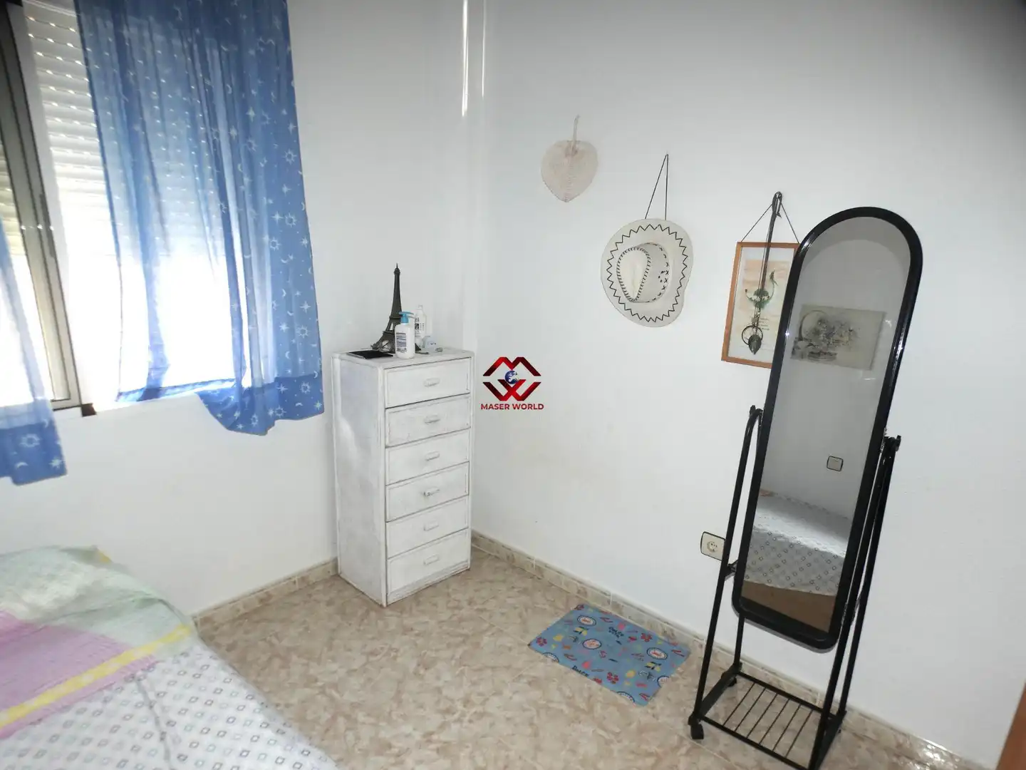 Schlafzimmer von Maisonette zum Verkauf in Mazarrón mit Klimaanlage, Terrasse und Möbliert