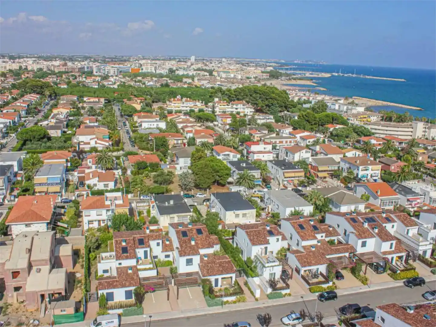 Vista exterior de Casa o chalet de alquiler en Cambrils con Aire acondicionado, Jardín privado y Piscina