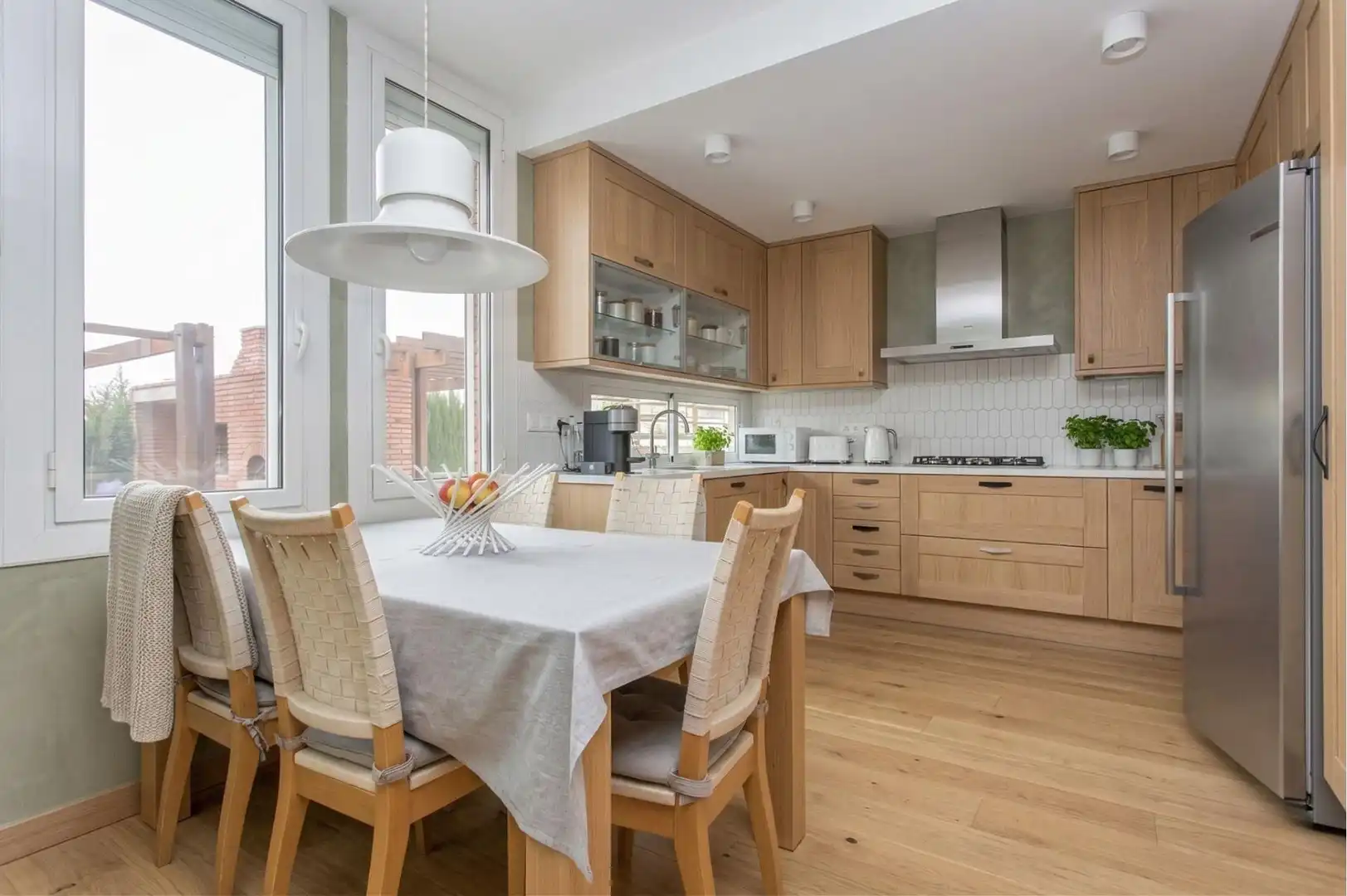 Cocina de Casa o chalet en venta en Lliçà d'Amunt con Calefacción, Jardín privado y Terraza