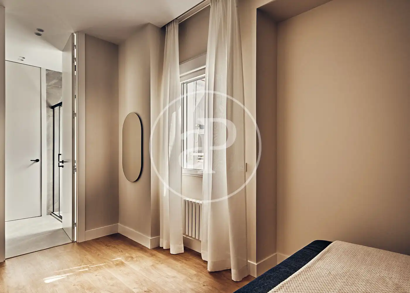 Schlafzimmer von Wohnung zum Verkauf in Madrid mit Klimaanlage, Heizung und Terrasse