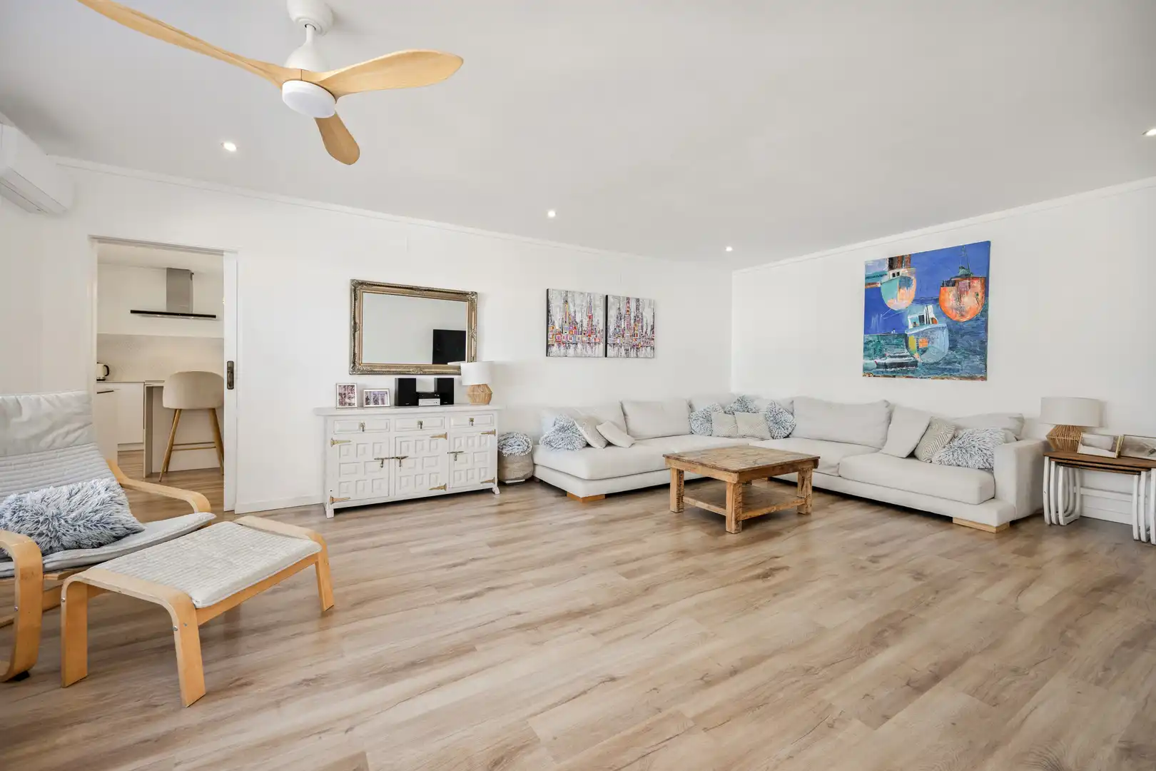 Sala de estar de Casa o chalet en venta en Jávea / Xàbia con Aire acondicionado