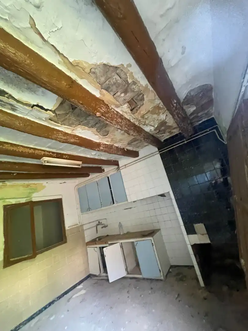 Cocina de Casa adosada en venta en Càlig con Terraza, Trastero y Balcón