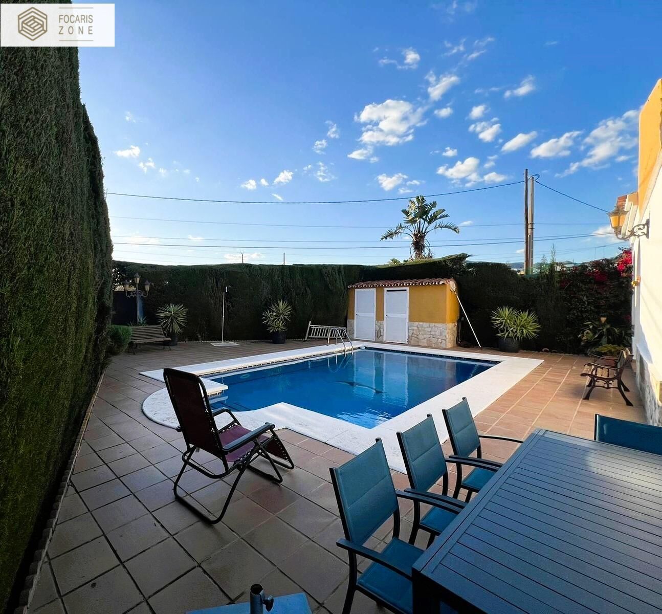 Piscina de Casa o xalet en venda en Rincón de la Victoria amb Aire condicionat, Jardí privat i Terrassa