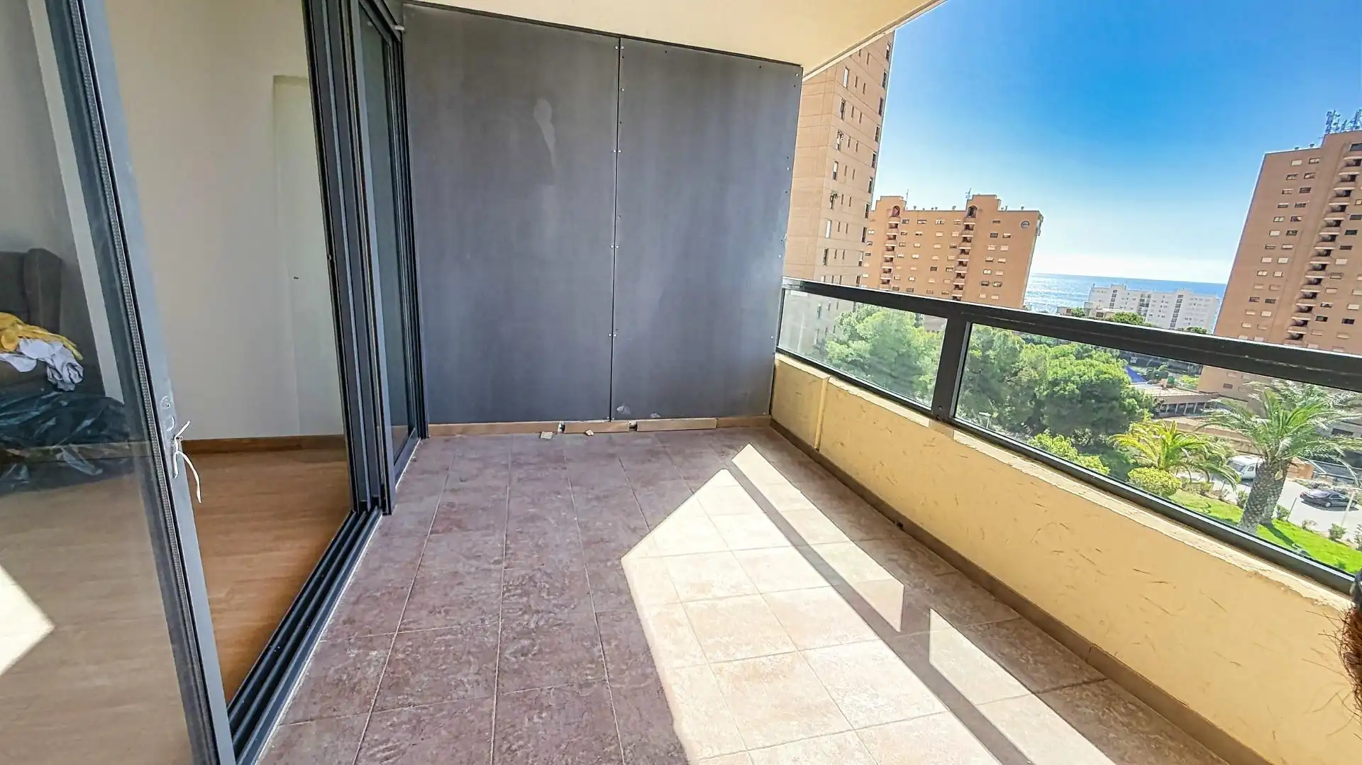 Terrassa de Pis en venda en Benidorm amb Aire condicionat, Jardí privat i Terrassa