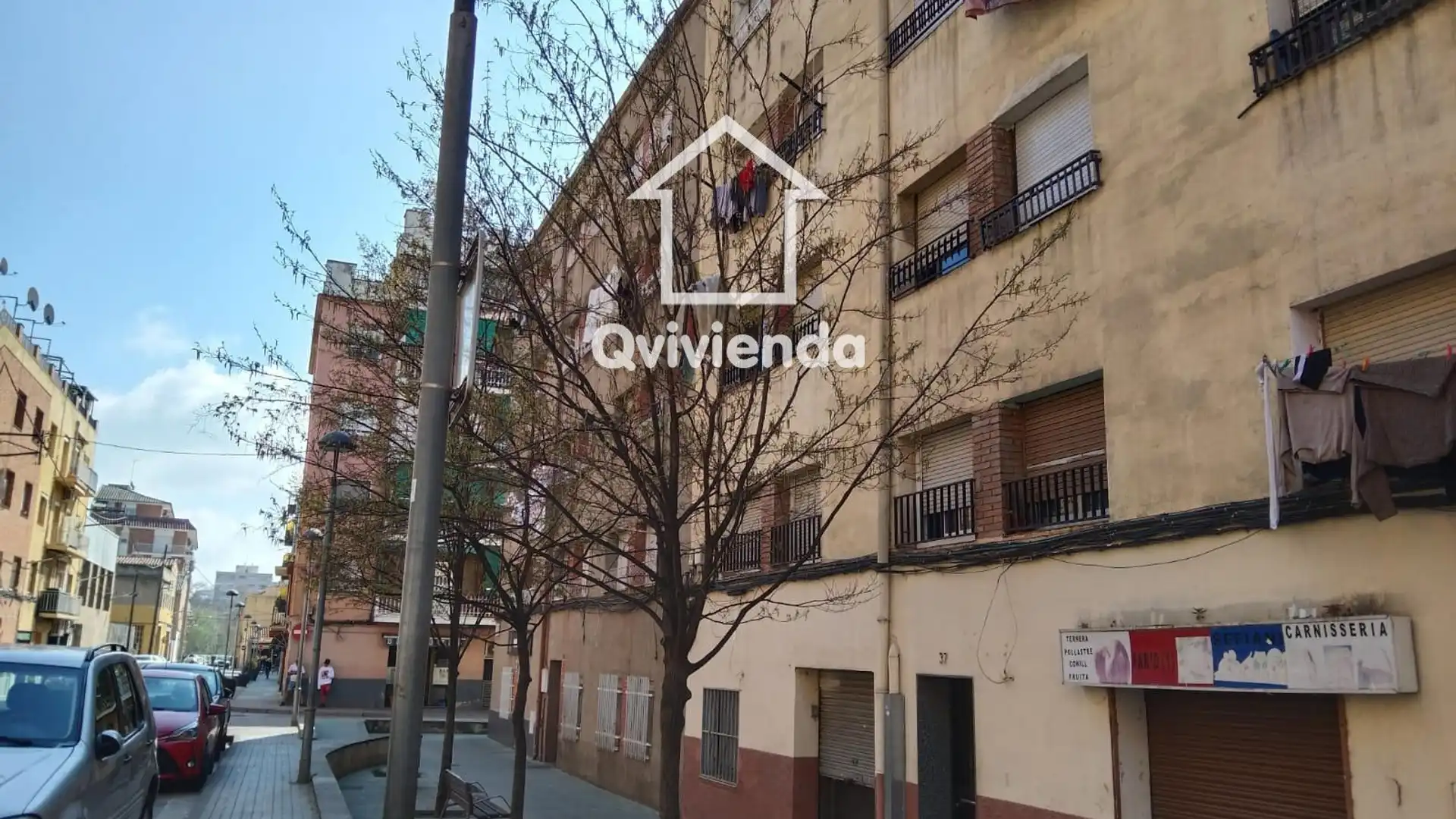 Vista exterior de Piso en venta en Granollers