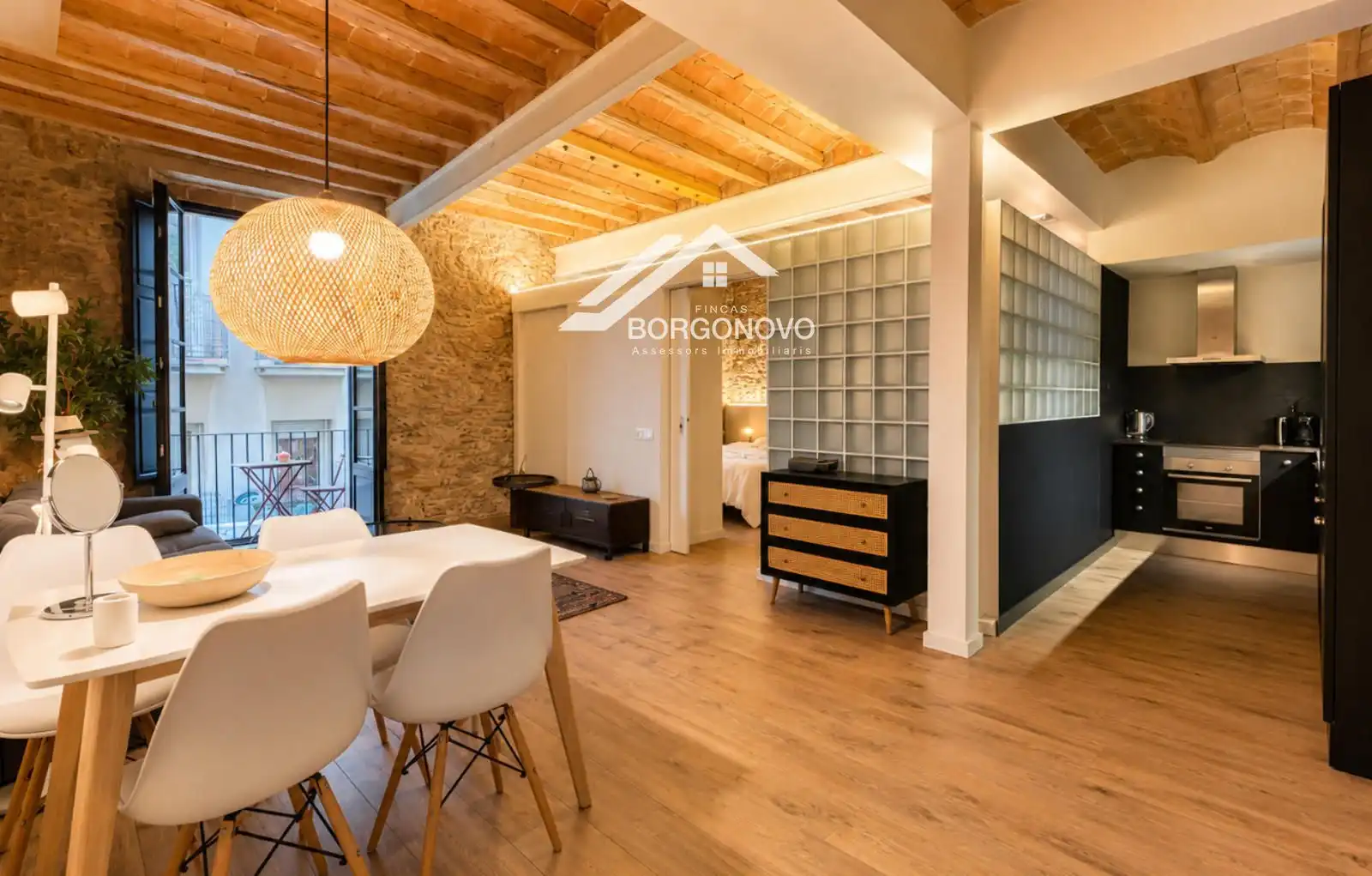Sala d'estar de Pis de lloguer en Barcelona amb Aire condicionat, Calefacció i Terrassa
