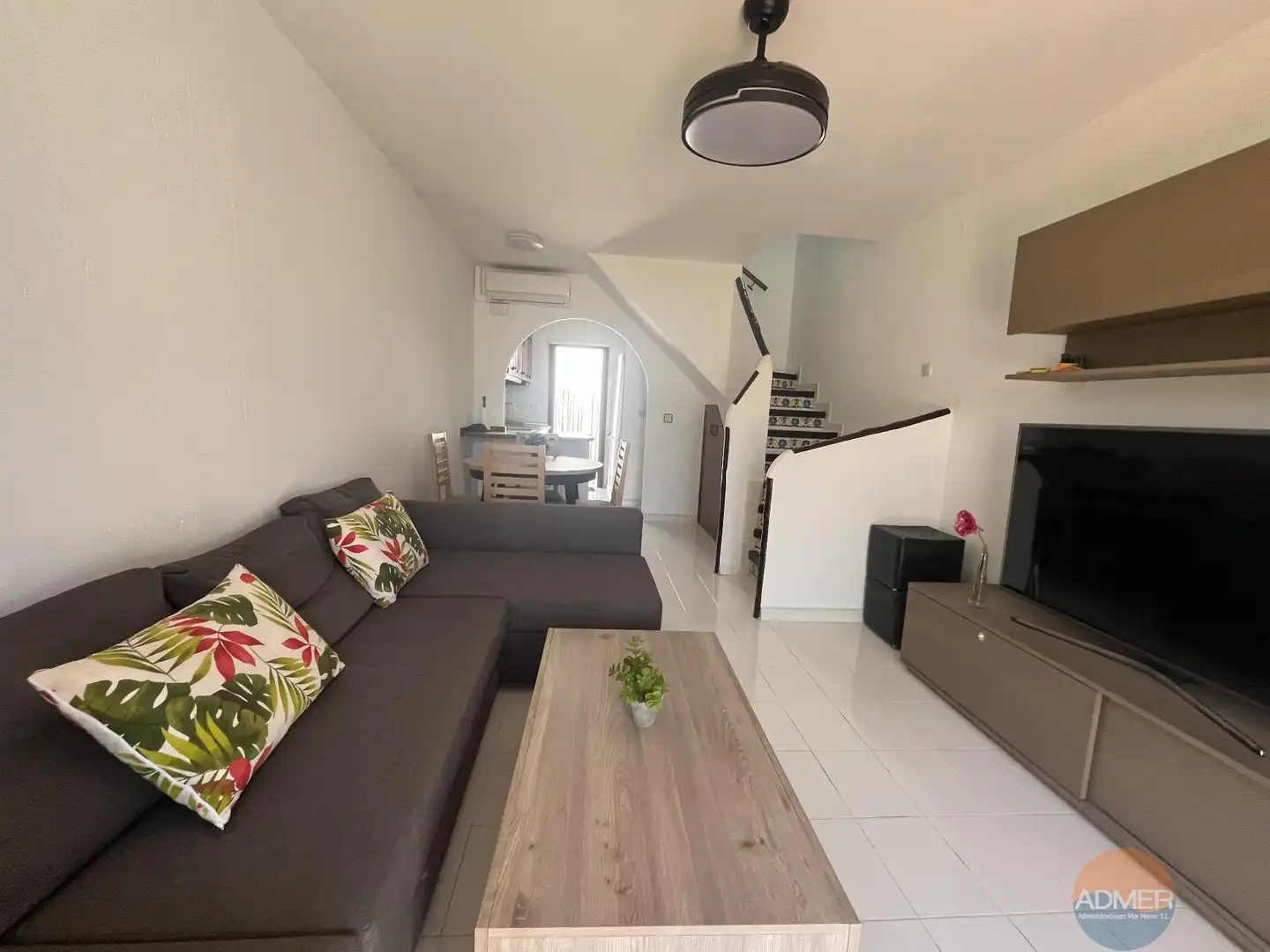 Sala d'estar de Dúplex en venda en La Manga del Mar Menor amb Aire condicionat, Calefacció i Terrassa