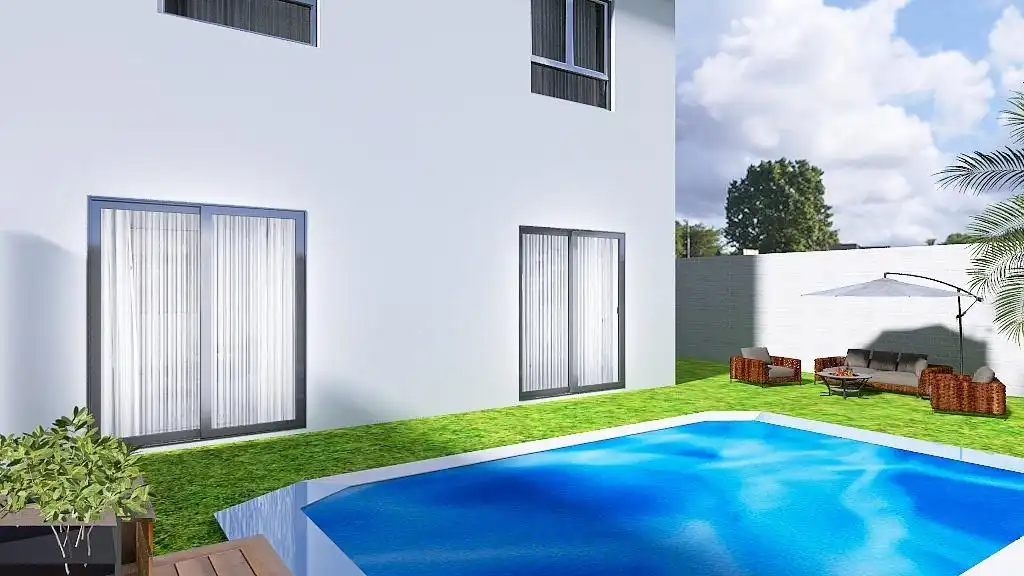 Piscina de Casa adosada en venta en Olías del Rey con Calefacción, Jardín privado y Terraza