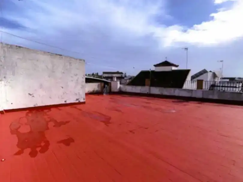 Terrasse von Wohnung zum Verkauf in Umbrete mit Klimaanlage