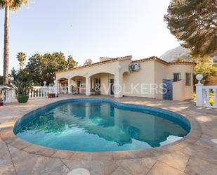 Vista exterior de Finca rústica en venda en Dénia amb Aire condicionat, Calefacció i Jardí privat