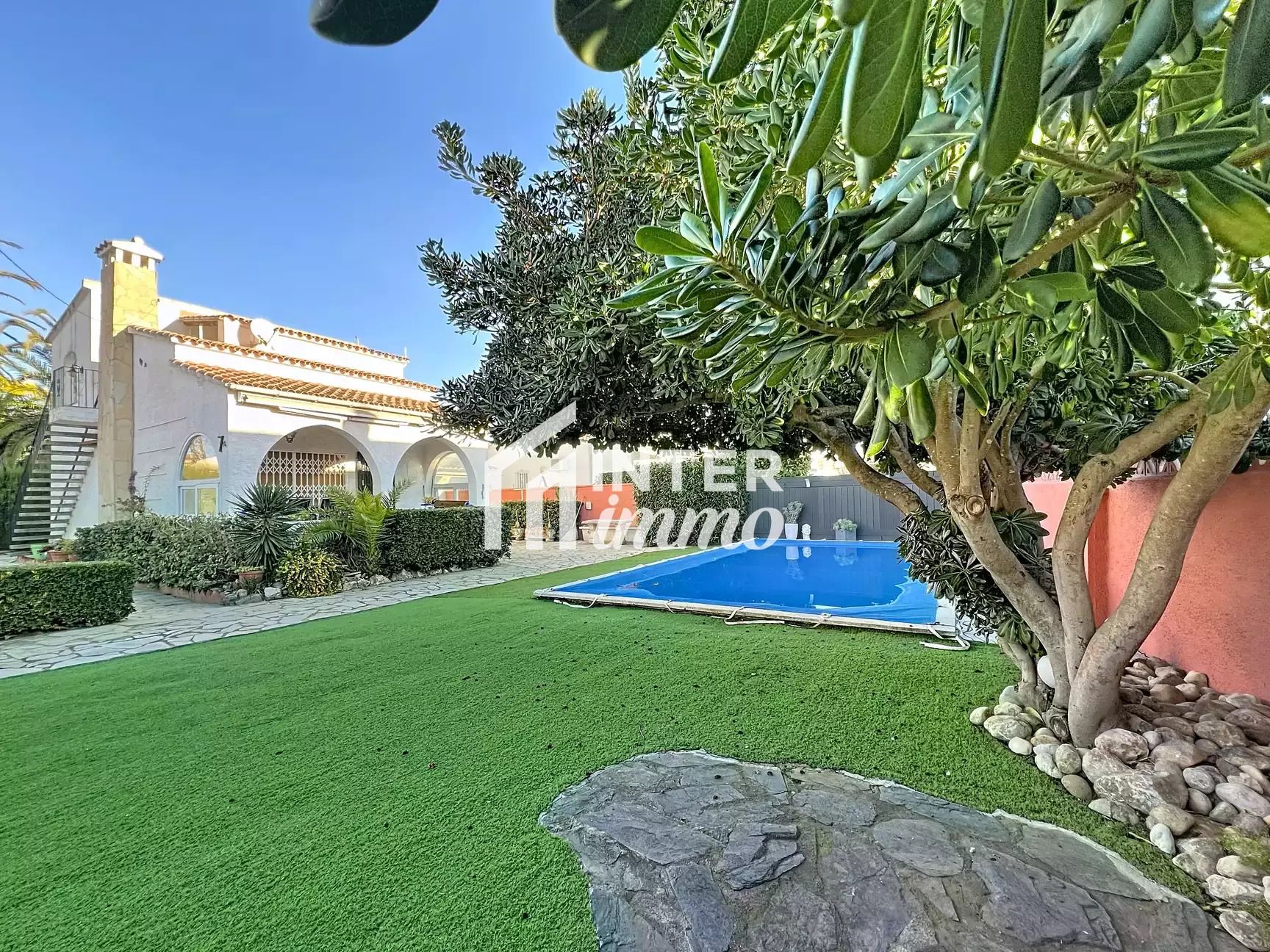 Exterior view of House or chalet for sale in Empuriabrava  with Air Conditioner, Private garden and Terrace