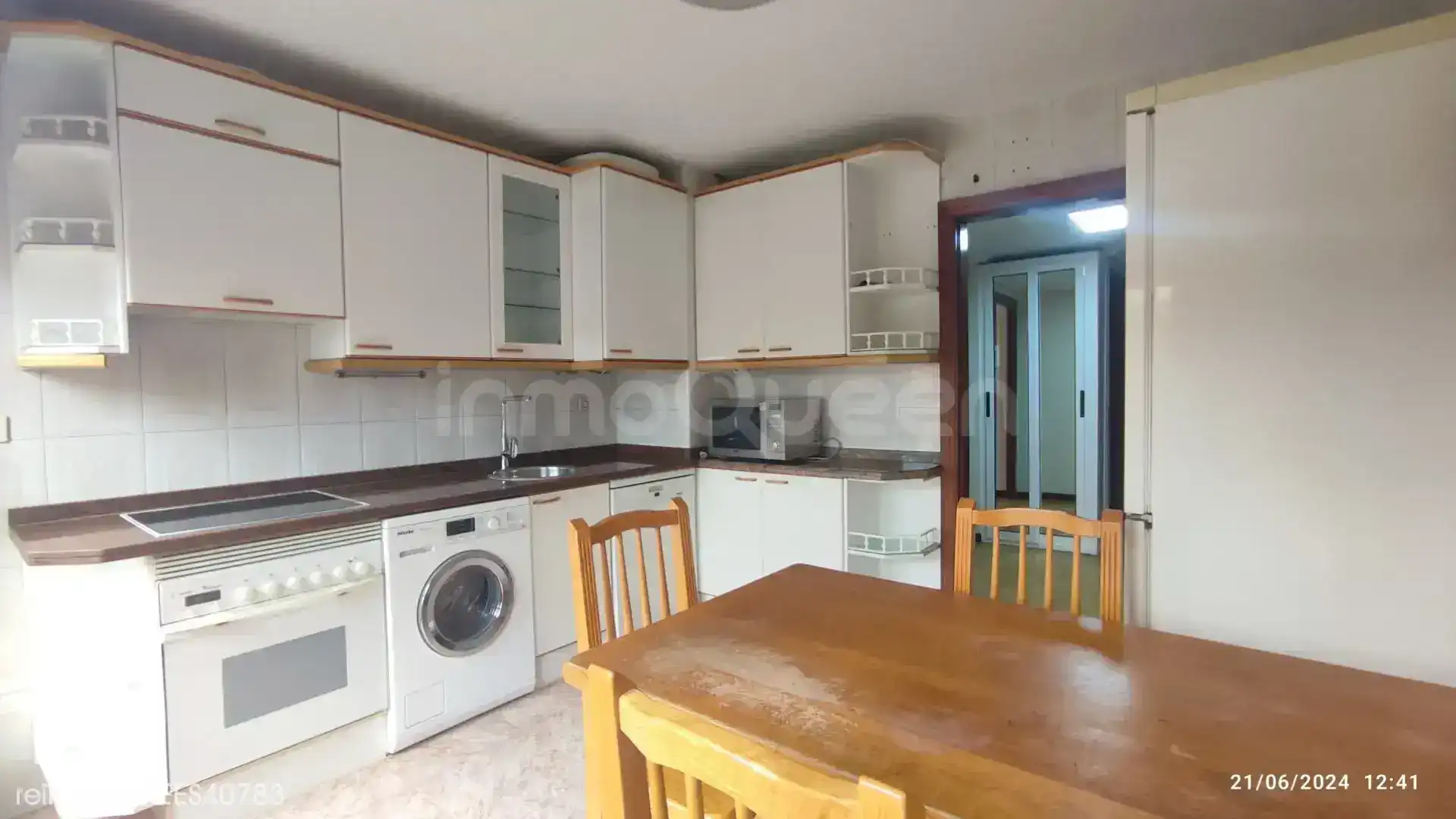 Cocina de Piso de alquiler en Grado con Calefacción