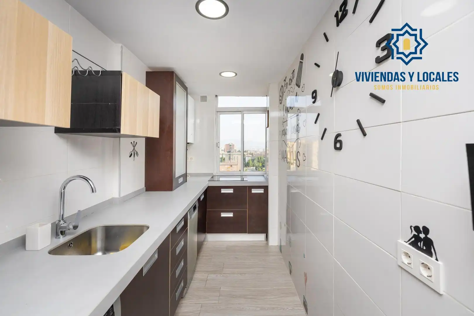 Kitchen of Flat for sale in Granada  with Private garden