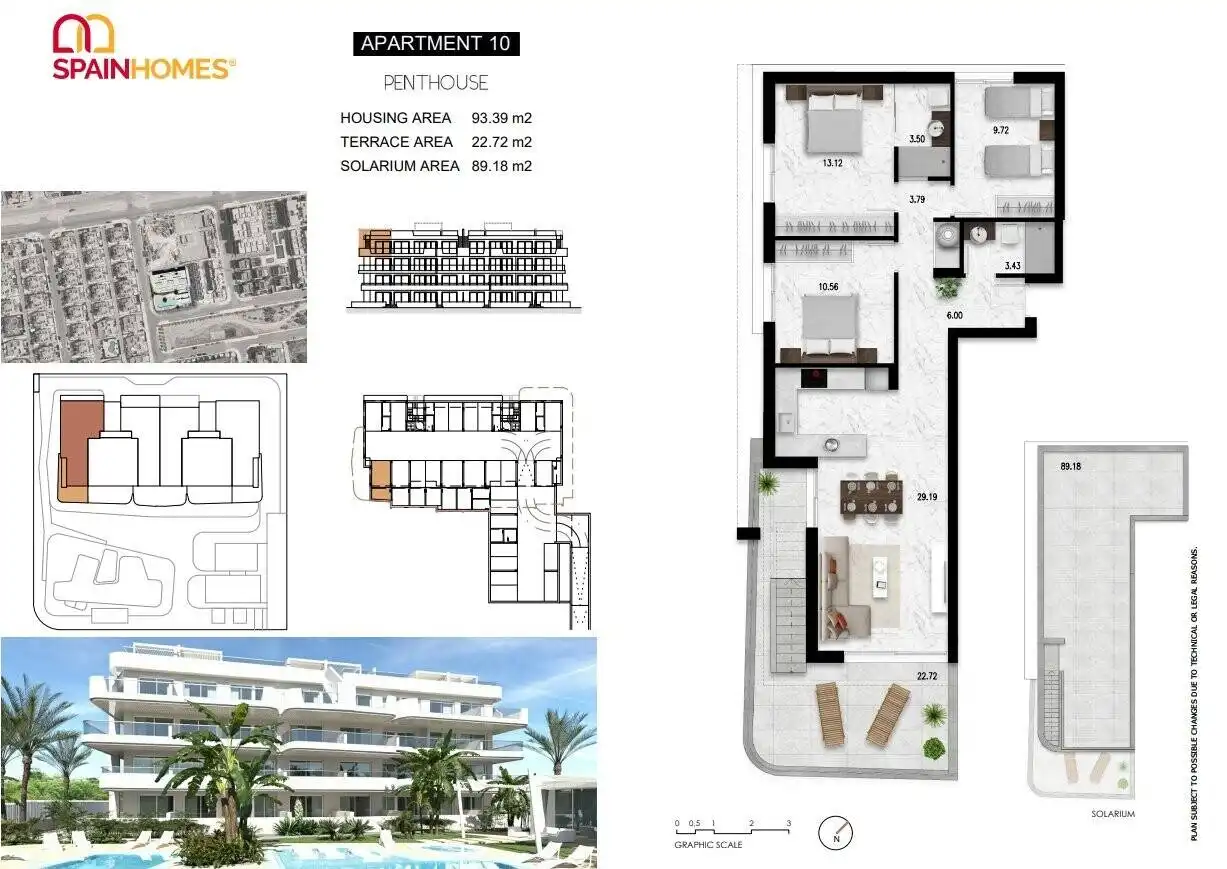 Apartament amb terrassa en venda a Orihuela Costa, imagen 44