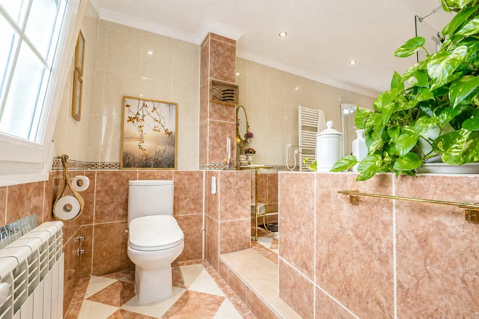 Baño de Casa o chalet en venta en Mont-roig del Camp con Aire acondicionado, Calefacción y Jardín privado