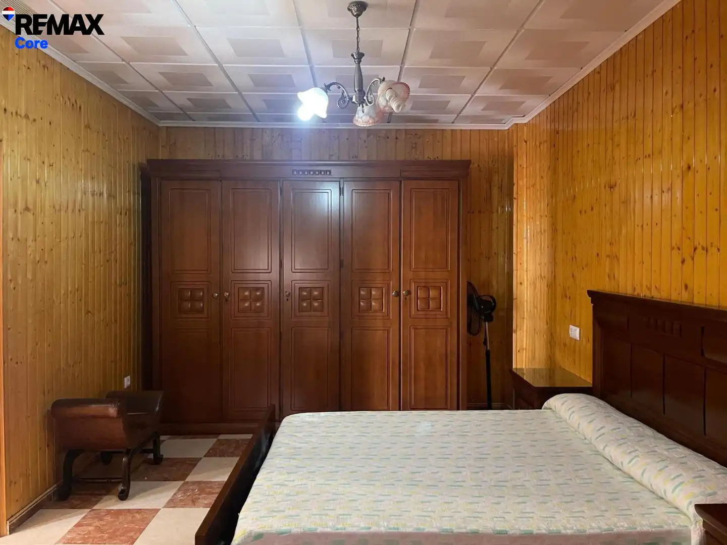 Schlafzimmer von Haus oder Chalet zum Verkauf in Montijo mit Klimaanlage, Heizung und Abstellraum