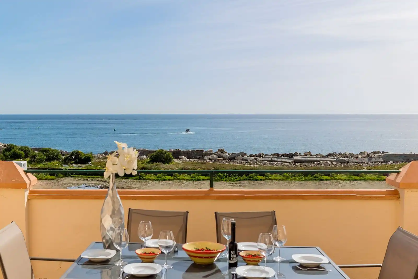 Terraza de Casa o chalet en venta en Estepona con Aire acondicionado, Terraza y Piscina comunitaria