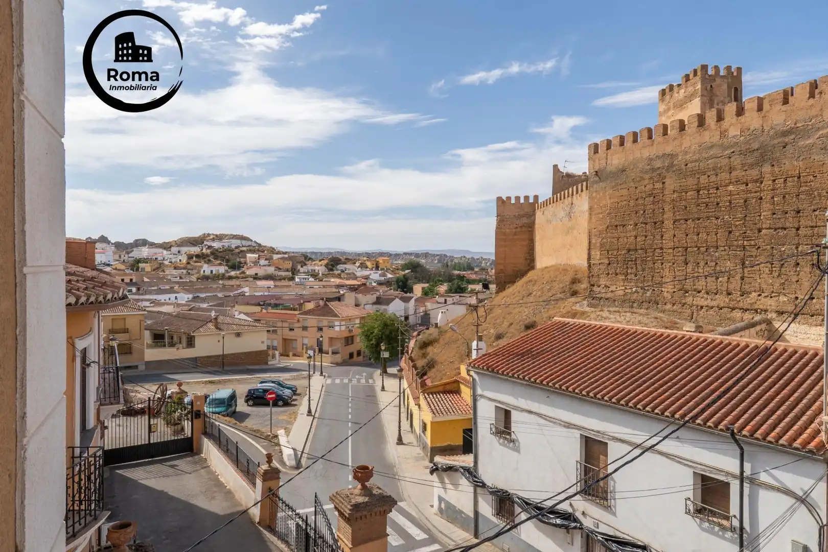 Vista exterior de Casa o xalet en venda en Guadix