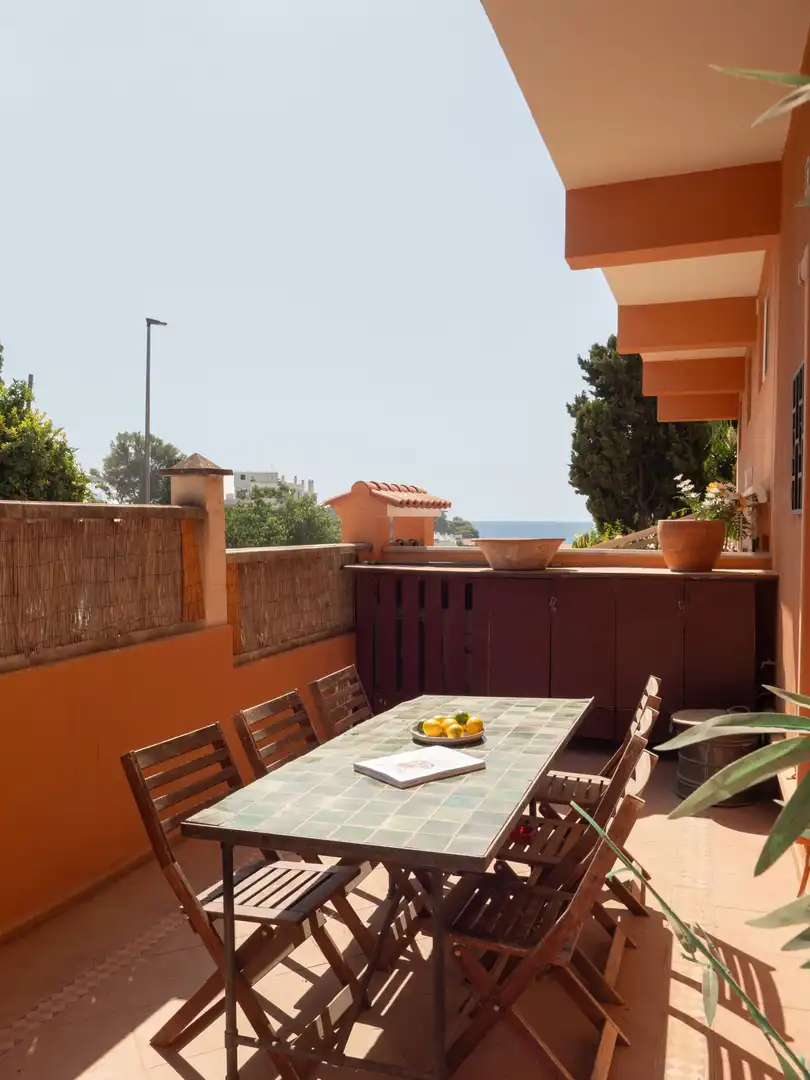 Terrassa de Apartament en venda en  Palma de Mallorca amb Aire condicionat, Terrassa i Piscina