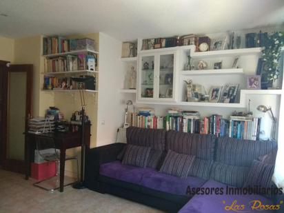 Sala d'estar de Pis en venda en  Madrid Capital amb Aire condicionat, Calefacció i Parquet