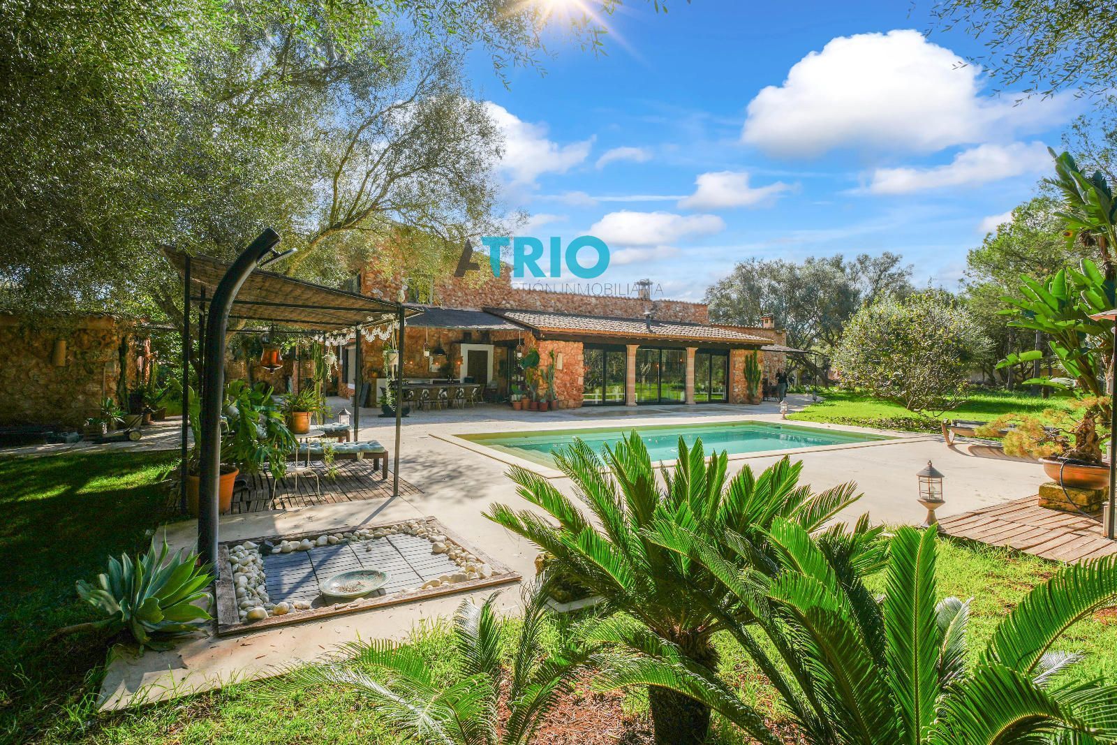 Exterior view of House or chalet for sale in Sencelles  with Heating, Parquet flooring and Terrace