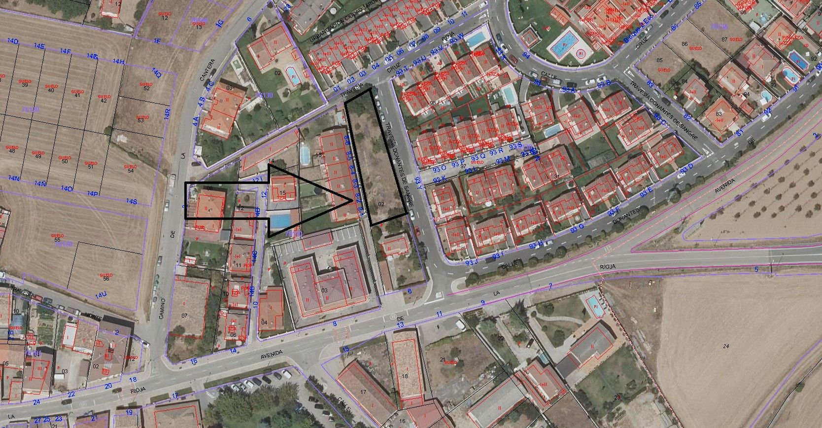 Vista exterior de Residencial en venda en Casalarreina