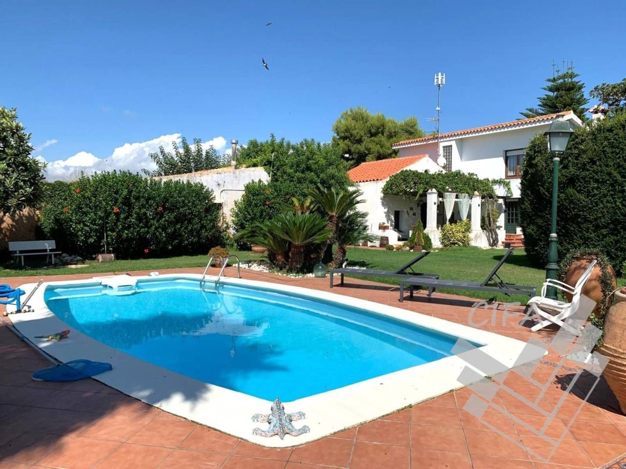 Jardí de Casa o xalet en venda en Vinaròs amb Calefacció, Jardí privat i Terrassa