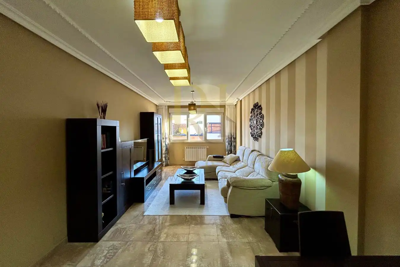 Wohnzimmer von Haus zum Verkauf in Soto de la Vega mit Heizung und Möbliert