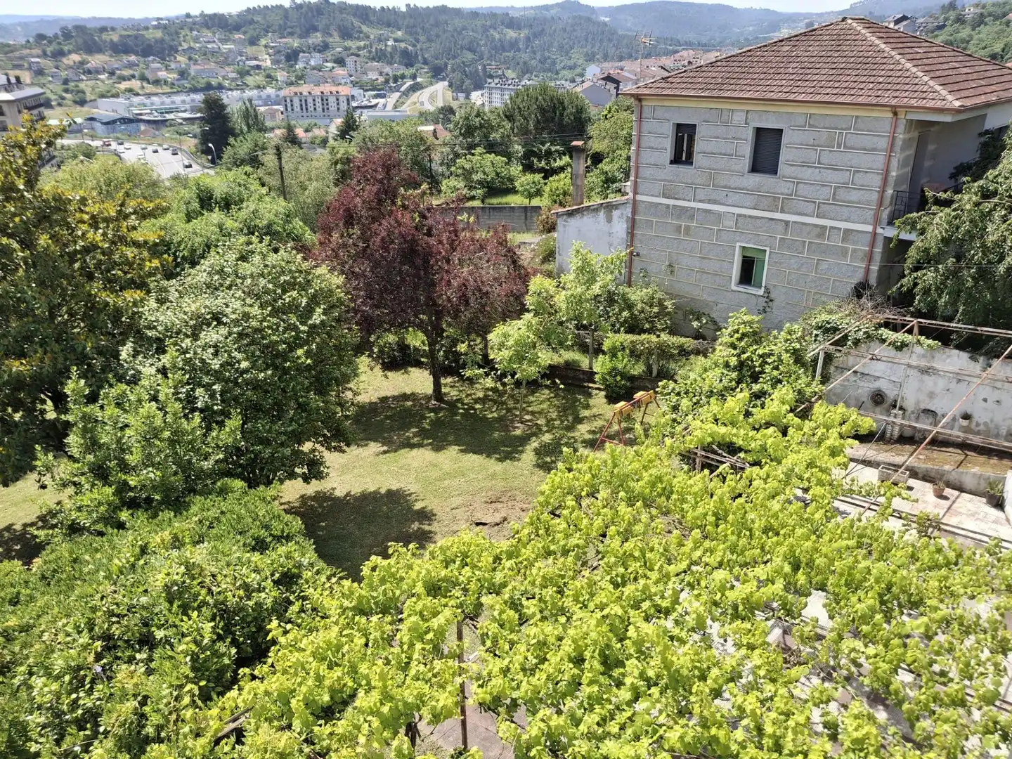 Garden of Houses for sale in Ourense Capital   with Air Conditioner, Heating and Private garden