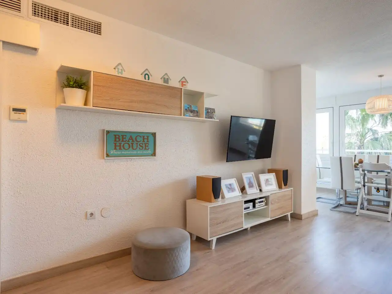 Sala d'estar de Pis en venda en Torremolinos amb Aire condicionat i Piscina