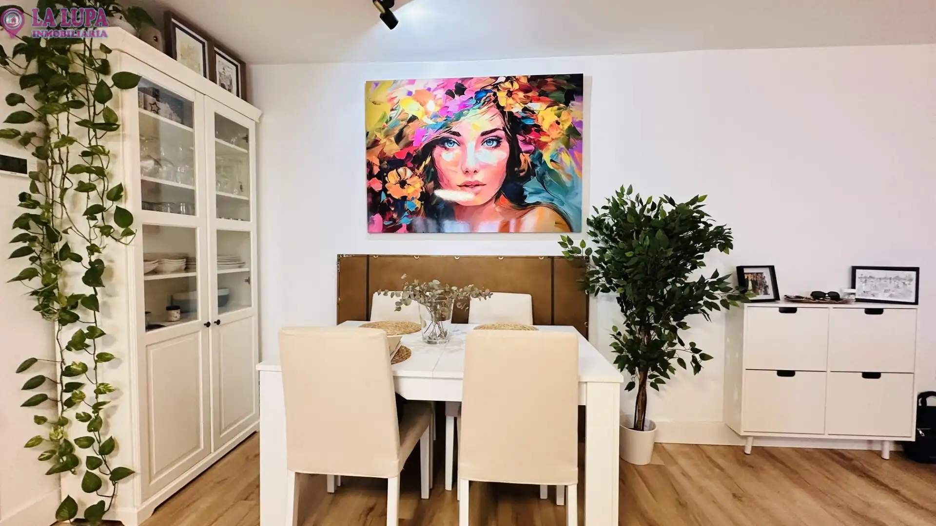 Dining room of Flat for sale in Madrid  with Air Conditioner, Heating and Private garden
