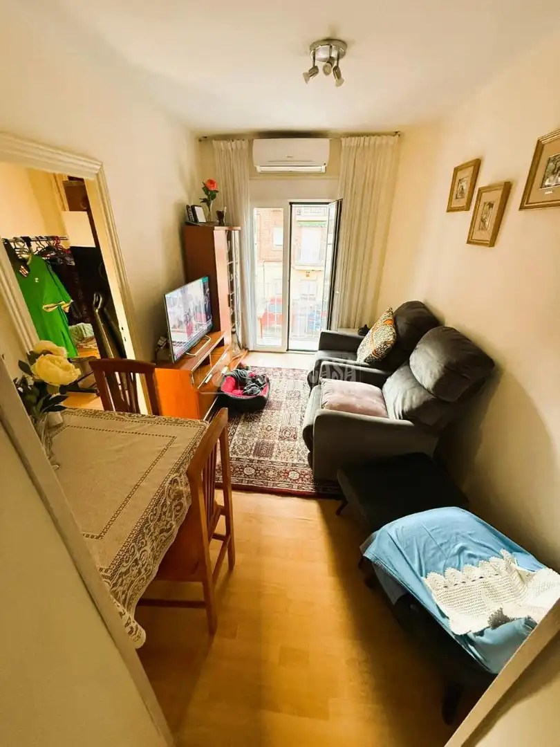 Living room of Flat for sale in Madrid  with Terrace
