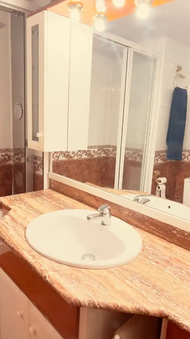 Bathroom of Flat for sale in Santa Margarida de Montbui  with Heating and Furnished