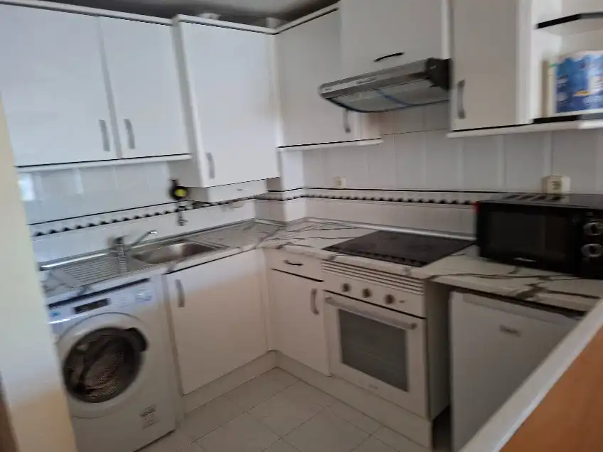 Kitchen of Flat for rent in San Lorenzo de El Escorial  with Heating, Furnished and Washing machine