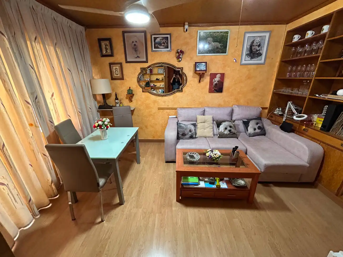 Sala d'estar de Pis en venda en Mejorada del Campo amb Aire condicionat i Forn