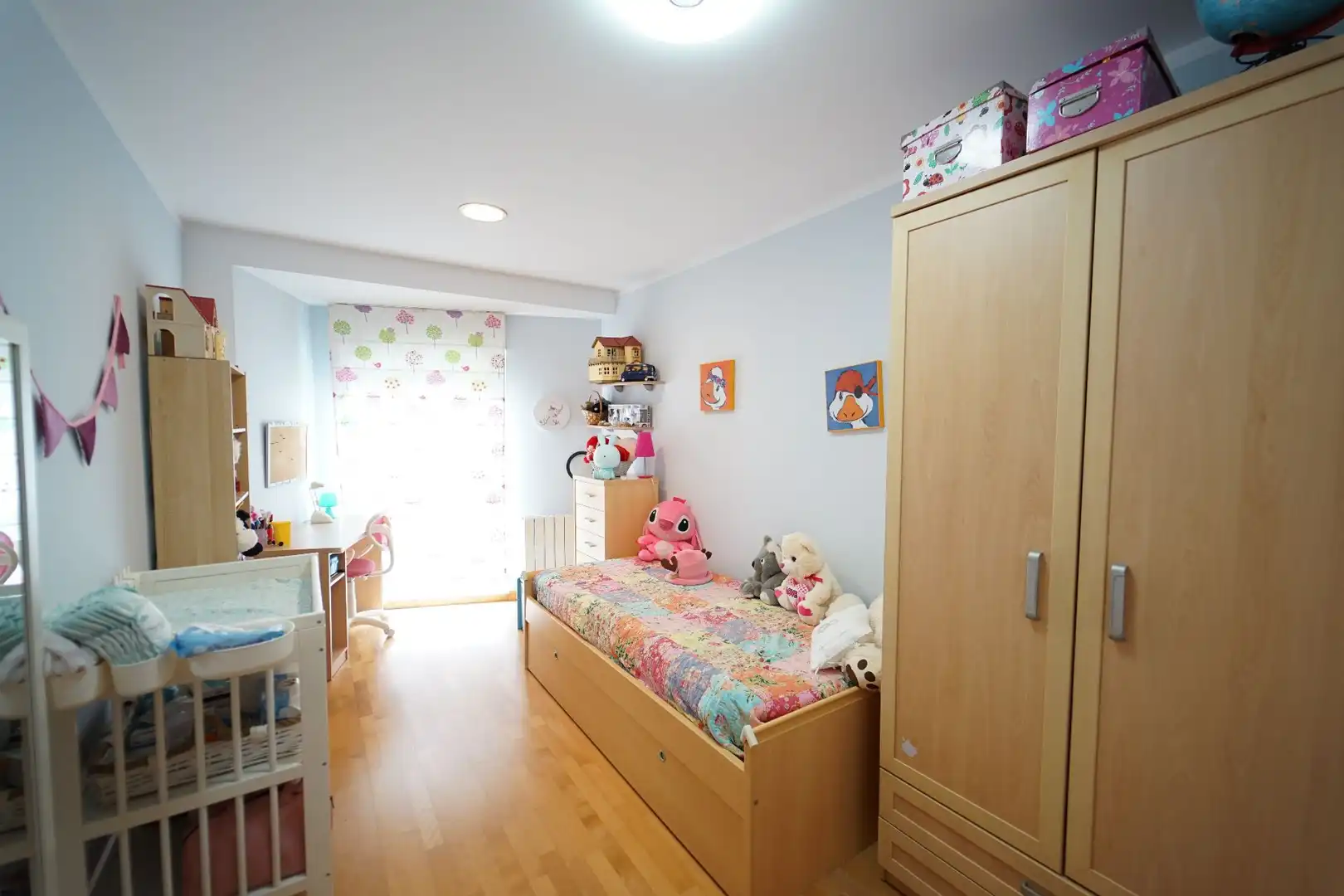 Schlafzimmer von Einfamilien-Reihenhaus zum Verkauf in Piélagos mit Heizung, Privatgarten und Terrasse