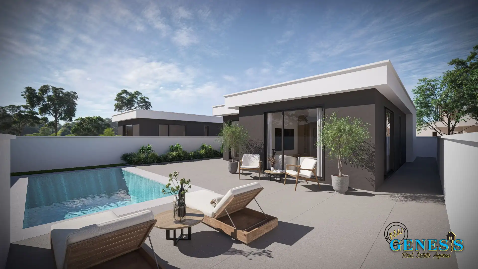 Terraza de Casa o chalet en venta en Abanilla con Aire acondicionado, Jardín privado y Terraza