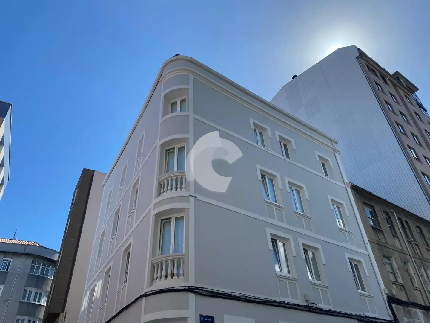 Vista exterior de Dúplex en venda en A Coruña Capital  amb Calefacció