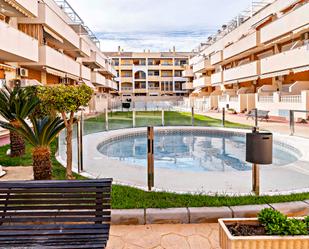 Exterior view of Flat for sale in Roquetas de Mar  with Terrace and Community pool