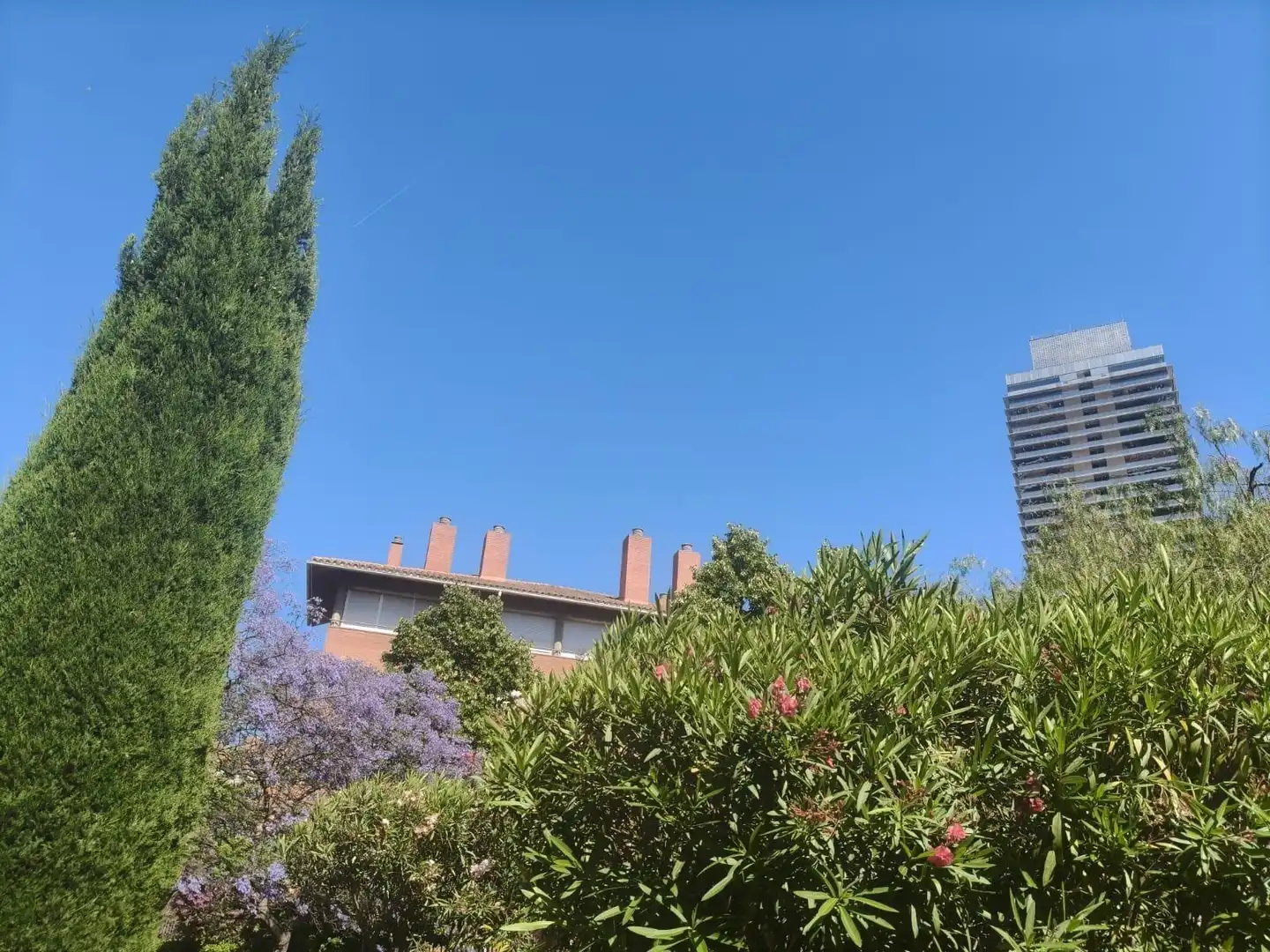Vista exterior de Pis en venda en Barcelona amb Jardí privat i Parquet