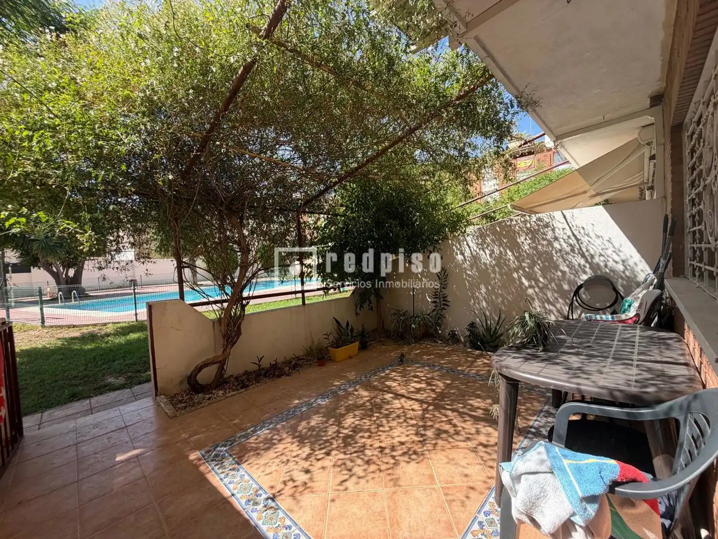 Garten von Maisonette zur Miete in Murcia mit Klimaanlage, Privatgarten und Abstellraum