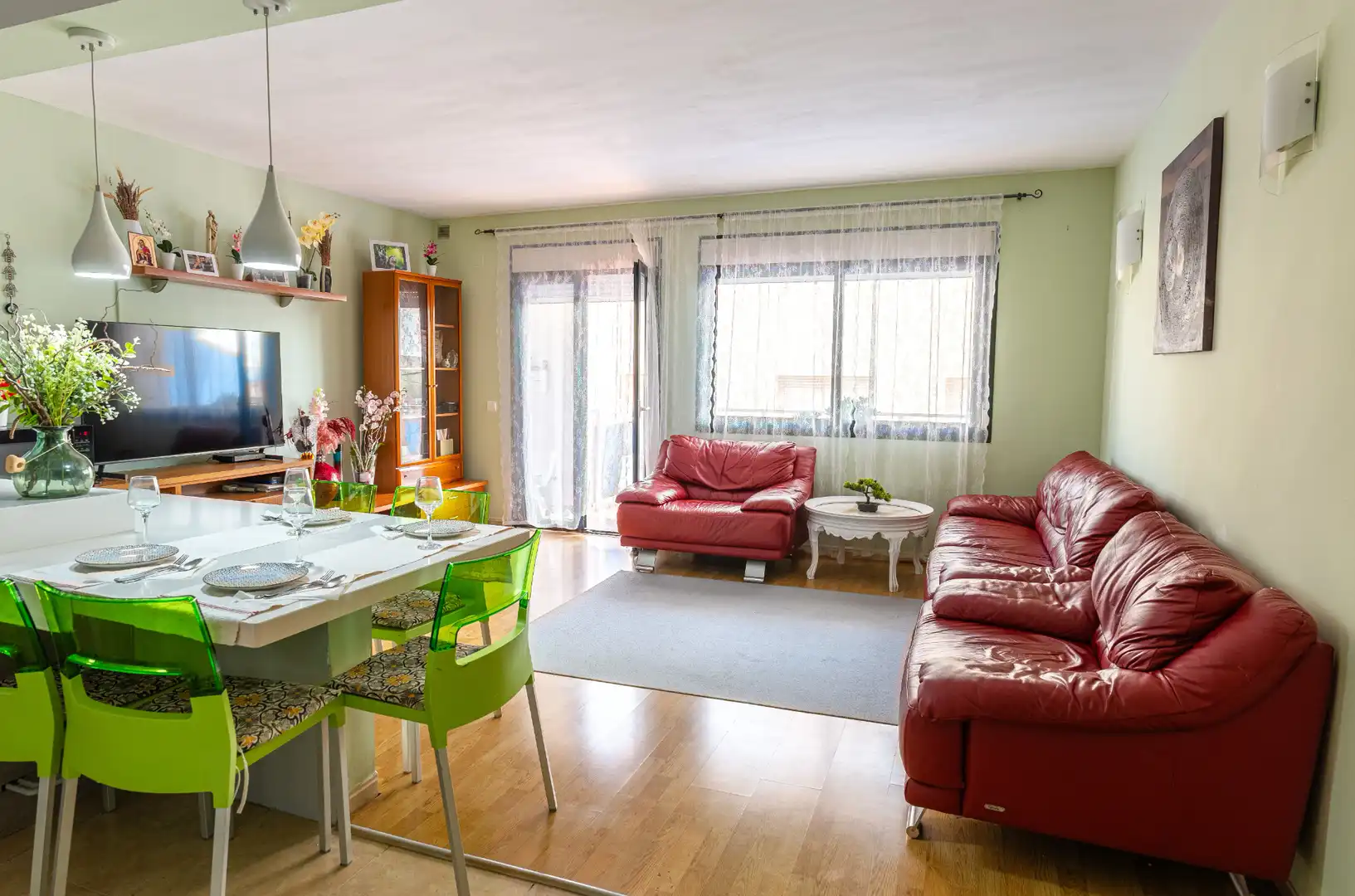 Sala de estar de Piso en venta en Alcanar con Terraza y Balcón