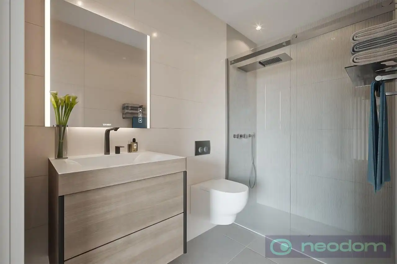 Bathroom of Flat for sale in Guardamar del Segura  with Terrace and Swimming Pool