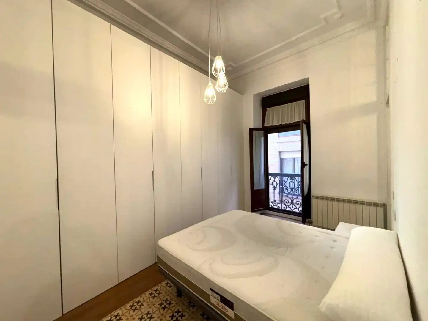 Schlafzimmer von Wohnung zur Miete in Murcia mit Klimaanlage, Heizung und Möbliert