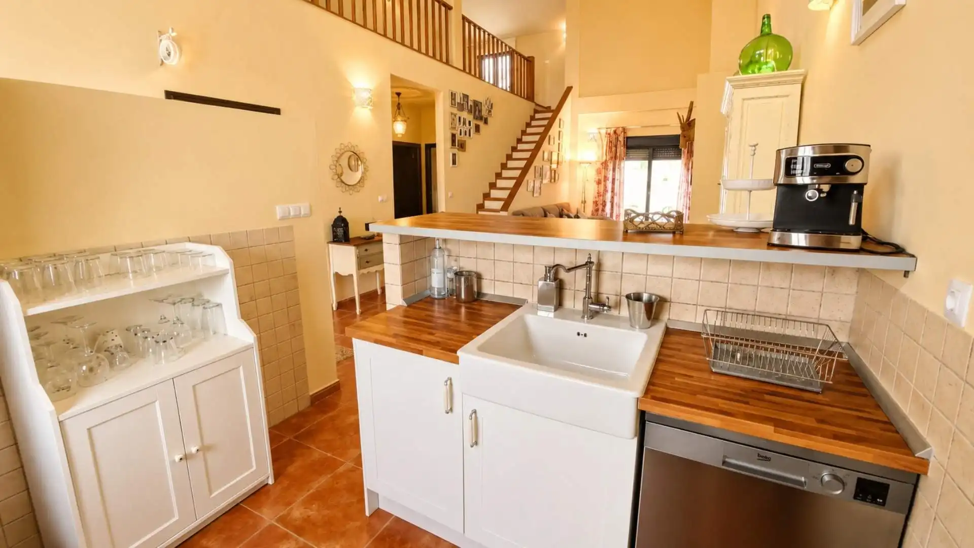 Cocina de Casa o chalet en venta en Malcocinado con Jardín privado y Trastero
