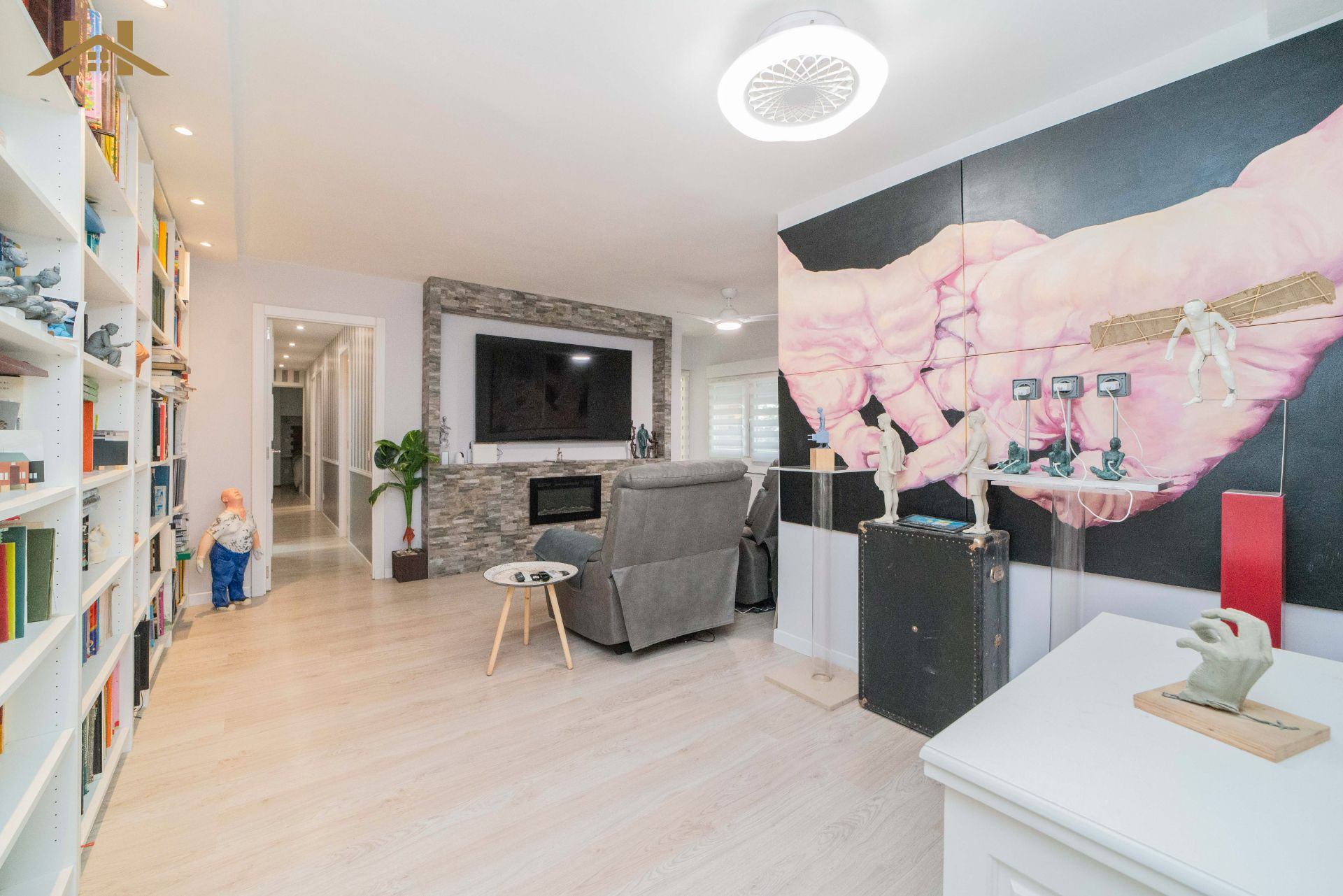 Sala de estar de Piso en venta en Móstoles con Calefacción, Jardín privado y Terraza
