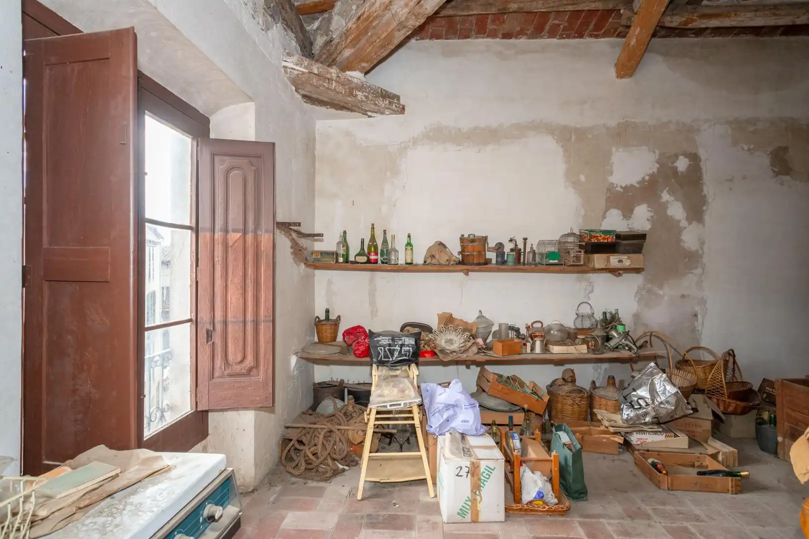 Cocina de Casa o chalet en venta en Besalú con Jardín privado, Terraza y Amueblado