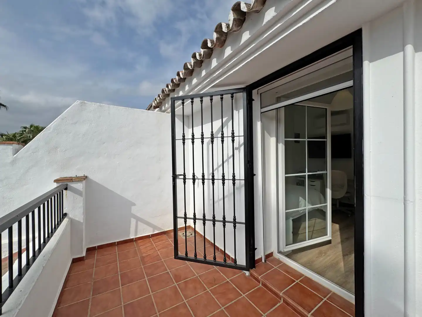 Terrassa de Casa adosada en venda en Alhaurín de la Torre amb Aire condicionat, Calefacció i Jardí privat