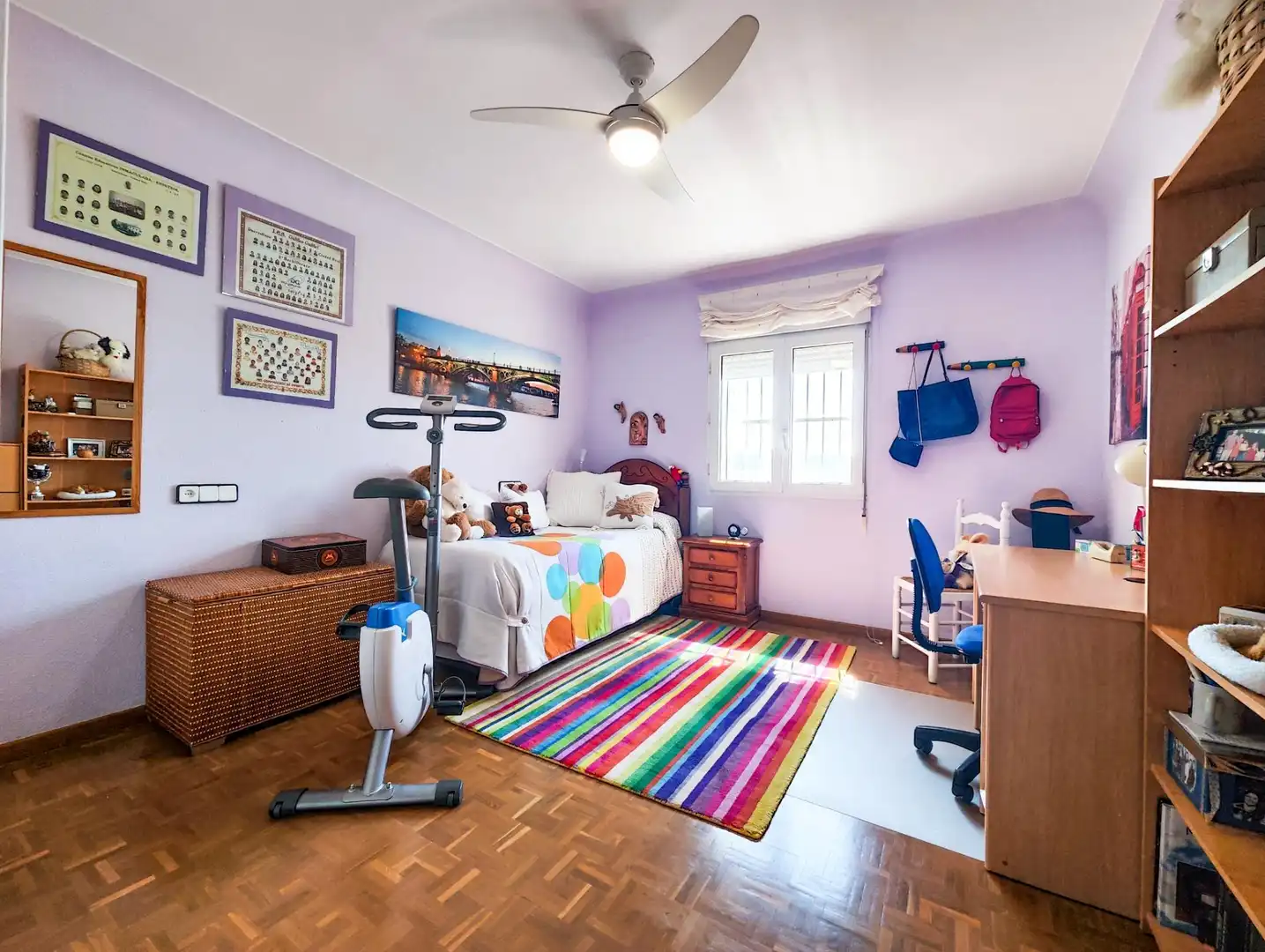 Habitación de Casa o chalet en venta en Puertollano con Aire acondicionado, Calefacción y Jardín privado