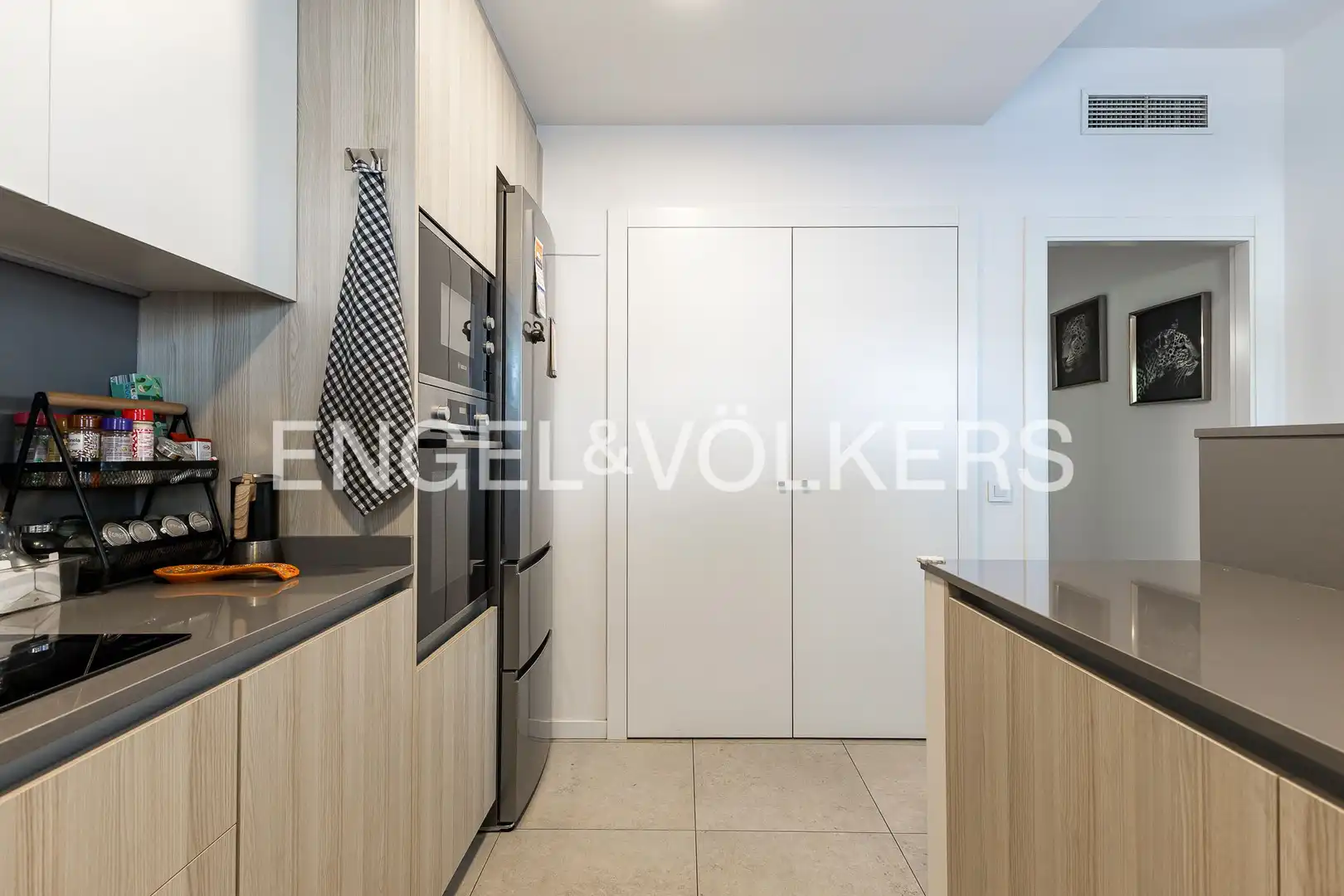 Kitchen of Apartments for sale in Pallejà  with Air Conditioner, Heating and Terrace